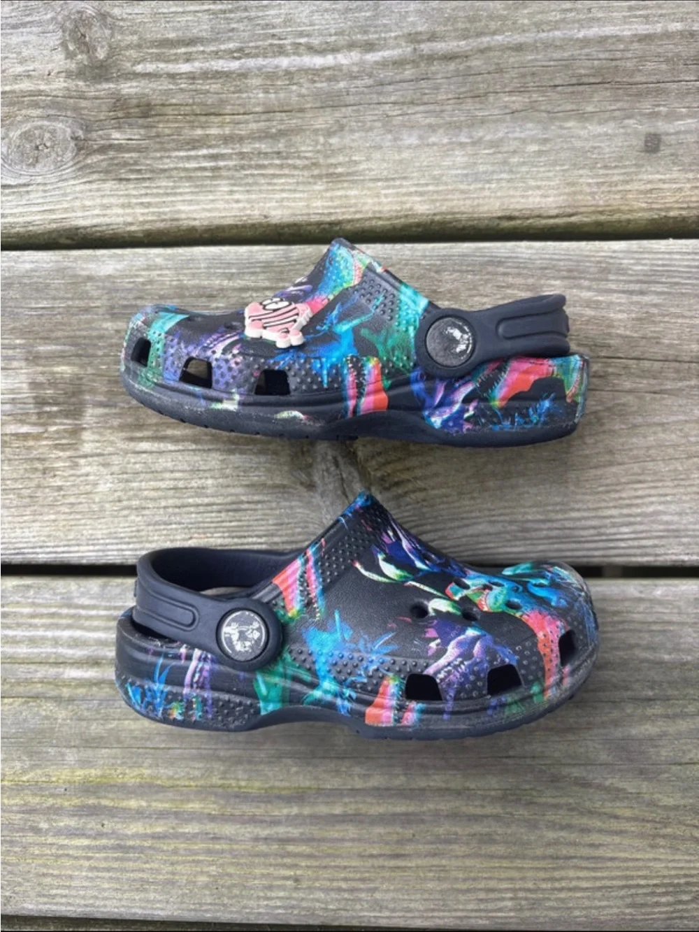 Dinosaur CROCS 8c